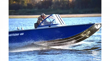 Алюминиевый катер WYATBOAT Gold Fisher 480 DCM FISH
