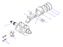 Поршневая 4-Х ТАКТНОГО ПЛМ HIDEA F8FHS
