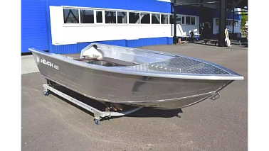 Алюминиевая лодка  WYATBOAT Неман-400 Р PRO