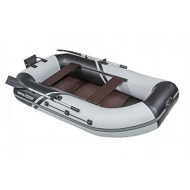 Гребная лодка GAVIAL 240NT навесной транец + Слань 1,5м